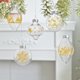 thumbnail image 5 of Decoraciones navideñas, juego de 9 bolas navideñas irregulares con forma de PET transparente, juego de colgantes para decoración del hogar, decoración del árbol de Navidad, bolas decorativas de plásti, 5 of 6