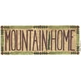 thumbnail image 2 of Shamp, Cindy 14x8 Gold Ornate Wood Framed with Double Matting Museum Art Print Titled - Mountain Home, 2 of 4