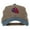 Khaki Navy, variant on Halloween Coffin Embroidered Unstructured Cotton Cap - Navy OSFM