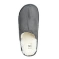 thumbnail image 3 of Roxoni Mens Winter Scuff Slippers, Faux Sheepskin Lined, Rubber Sole -sizes 7 to 13 -style #1243, 3 of 4