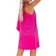 thumbnail image 3 of SAYOO Vestido corto de fiesta de club de verano con manga de murciélago suelta de un hombro para mujer SAYOO  Sexy, 3 of 4