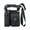 Black, variant on 8.6 Inch Tactical Molle Pouch EDC Utility Waist Bag with Water Bottle Holder Cell Phone Holster Fanny Pack for Camping Hiking Running Motorcycle Outdoor Gear