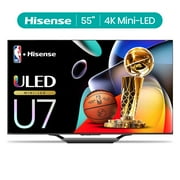 Hisense 55-Inch Class U7 Series Mini-LED Pro ULED 4K UHD Google Smart TV (55U7N) - QLED Quantum Dot Color, Dolby Vision, Native 144Hz, Up to 1500-Nit, Full Array Local Dimming, Motion Rate 480