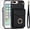 Black, variant on REQO Phone Case for iPhone 7plus 8plus 7/8 Plus Wallet Cover with Tempered Glass Screen Protector and RFID Blocking Ring Stand Card Holder Cell i Phone7s 7s + 7+ 8s 8+ Phones8 7p 8p Women Men