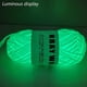 thumbnail image 3 of 2 rollos de hilo que brilla en la oscuridad para crochet, 50 m por rollo, hilo luminoso que brilla en la oscuridad para tejer para principiantes, suministros para fiestas, hilo exfoliante, 3 of 5
