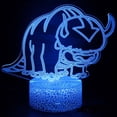 thumbnail image 1 of Lámpara decorativa Night Light Appa Anime Illusion 3D con USB, 1 of 1