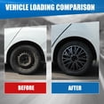 thumbnail image 2 of (4-Pack) Winjet 14 inch Universal Wheel Covers Snap on Hubcaps Full Hub Caps Fit R15 Tire & Steel Rim - Silver Lacquer & Black Lacquer, 2 of 12
