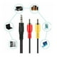 thumbnail image 2 of Cable Adaptador de Audio Estereo RCA a 3.5 mm Elegate, 2 of 4