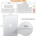 thumbnail image 3 of Funda Wekity para iPad 10.2 de 9.ª generación de 2021, suave, mate, con parte trasera delgada, con soporte y función de encendido y apagado automático, 3 of 5