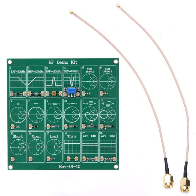 RF Kit de Démonstration RF Module de Test Module d'Analyseur de Réseau Vectoriel Module de Filtre / Atténuateur