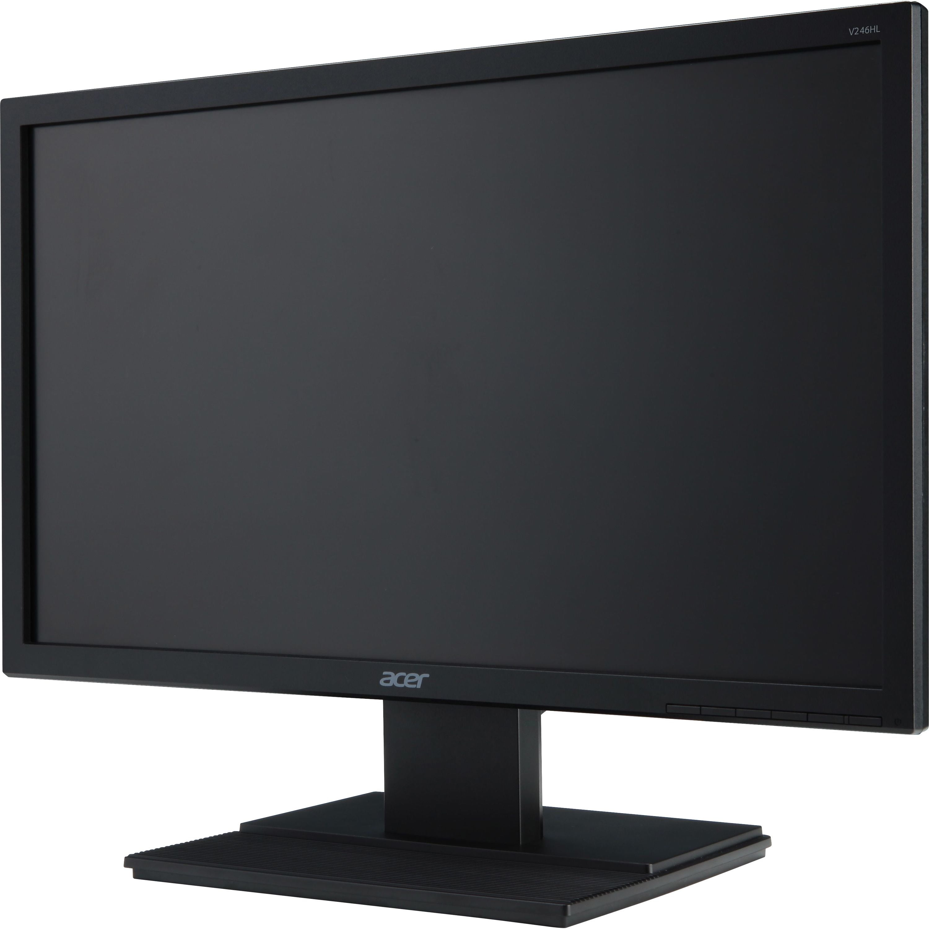 Acer V246HL 24" LED LCD Monitor, 169, 5ms, Free 3 year Warranty