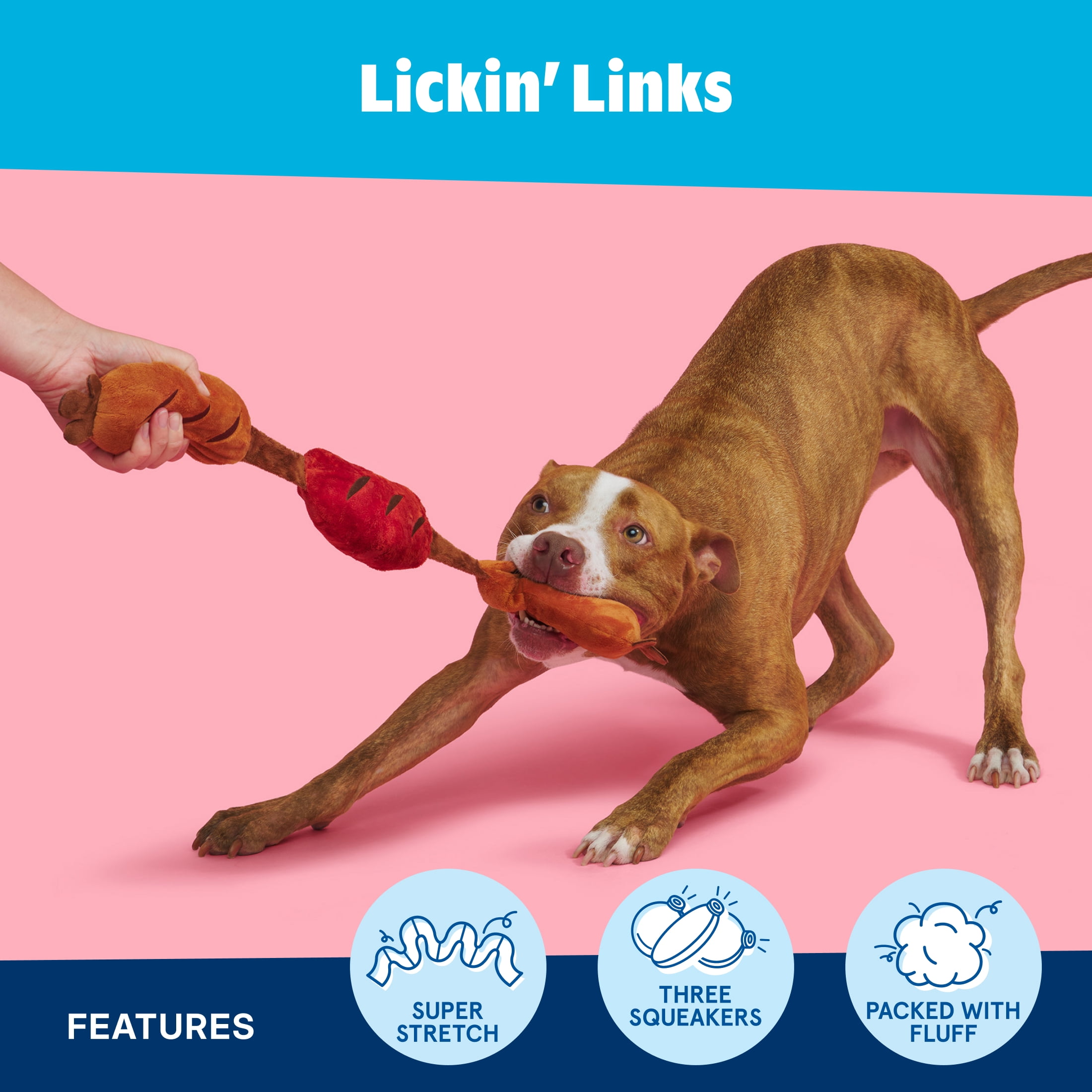 Lickin Links Premium Interactive Dog Toy for Chew and Play