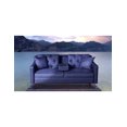 thumbnail image 1 of Sofa Cama Makora Lino Azul Tecnología Beehive Airflex Foam Modelo Silvestre, 1 of 9