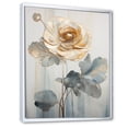 thumbnail image 2 of Designart "Colorful Petal Symphony II" Ranunculus Floater Framed Canvas Art Print, 2 of 5