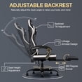 thumbnail image 5 of LaoGeoRon Gaming Chair with Footrest, Comfortable Ergonomic PC Gaming Chair with Headrest and Lumbar Support, High Back, Widen Seat, Adjustable Armrests, 5 of 10