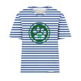 thumbnail image 3 of Camisetas Casuales de Mujer Nueva Moda Impresa Cuello Tripulado Manga Corta, Top Ligero para Diario Y Fiesta, 3 of 4