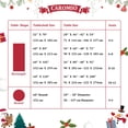 thumbnail image 7 of Christmas Table Cloth , Waterproof Winter Holiday Kitchen Christmas Decorations for Table, Buffalo Plaid Checkered Table Cover for Home Party Dining Table Décor Indoor Outdoor, 7 of 7