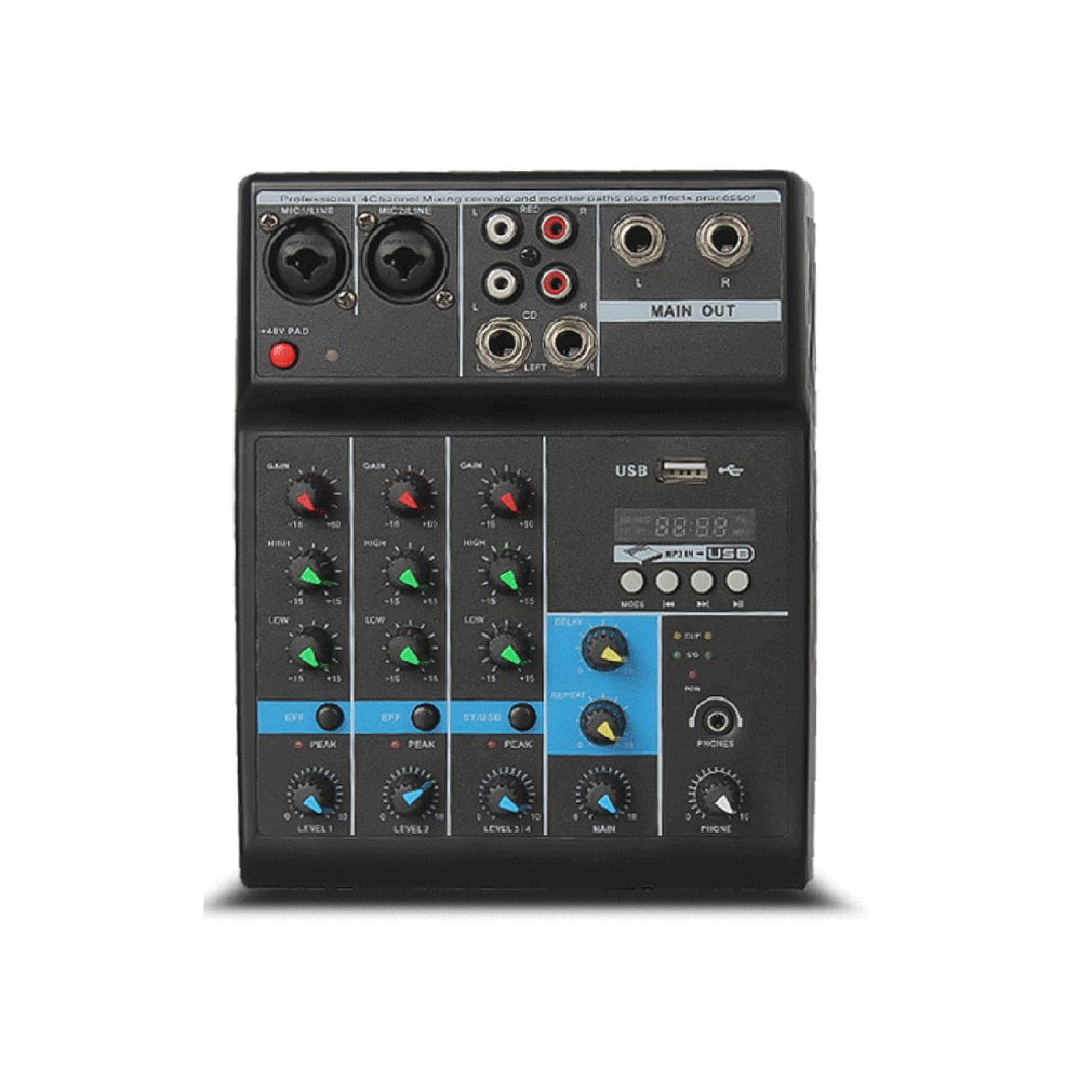 Black Friday Sound Mixing Console Digital Audio Mixers Mini Channels