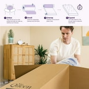 NapQueen Victoria 12 Twin-XL, Gel Infused Memory Foam and Pocket Spring Hybrid Mattress in a Box, Adult