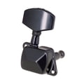 thumbnail image 1 of Maytalsory 6 Pieces Tuning Pegs Black Adjusting Handle Machine Heads String Roller Instrument Accessory Guitars Parts for Replacing Type 2, 1 of 6