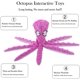 thumbnail image 3 of Juguetes de pulpo chillones para perros: juguete de peluche sin relleno con papel arrugado sonoro y chirriador en el interior para la dentición de cachorros, juguetes interactivos duraderos para, 3 of 5