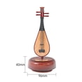 thumbnail image 2 of Chinese Pipa Music Box Classical Wind-up Music Box Rotating Base Stringed Instrument Miniature Replica Artwork Christmas Birthday Valentine's Day Mother's Day Gift, 2 of 8