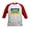 Red/White, variant on CafePress - Stand With Ukraine Baseball Jersey - Kids Cotton Baseball Jersey, 3/4 Sleeve Shirt
