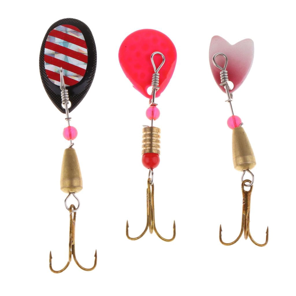 Axioma 3x Multicolor Spinners Baits Spinnerbait Fishing Lures Artificial