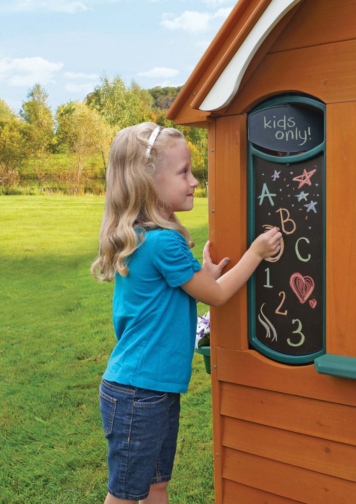 kidkraft bancroft wooden playhouse