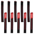 thumbnail image 1 of HONMEET 10Pcs Bicycle Transportation Straps Red Adjustable Length for Cyclists Camping, 1 of 8