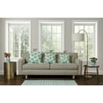thumbnail image 4 of Simply Daisy 16 in x 16 in Modern and Contemporary Green Floral Polyester Throw Pillow, 4 of 4
