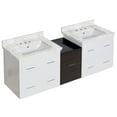 thumbnail image 1 of Imaginations Américaines 61,5 pouces W Vanity Set  Gris, 1 of 1