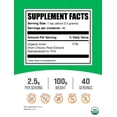 thumbnail image 2 of BulkSupplements Organic Inulin Powder - 100 Grams (3.5 oz), 2 of 5
