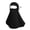 Black, variant on UPF 50+ Ice Silk Face Mask with Neck Coverage – Breathable Cooling UV Protection, Adjustable Earear strap for Outdoor Cycling & Hiking