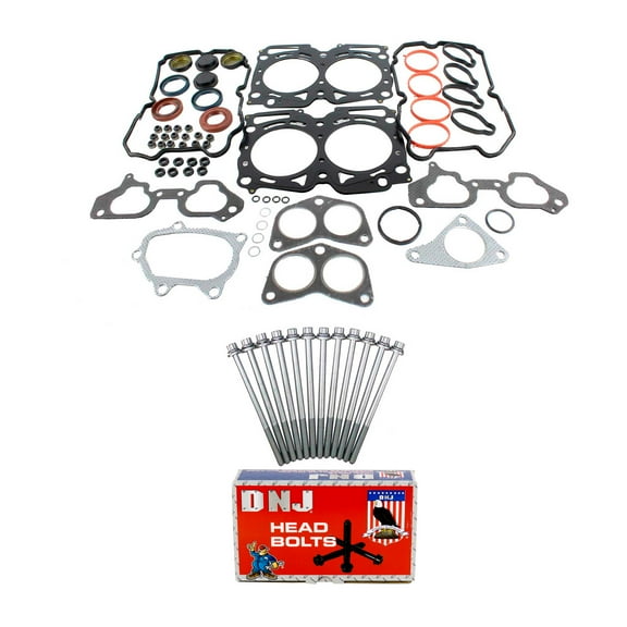 DNJ HGB7241 Cylinder Head Gasket Set Fits Cars & Trucks 07-09 Subaru 2.5L DOHC 16V