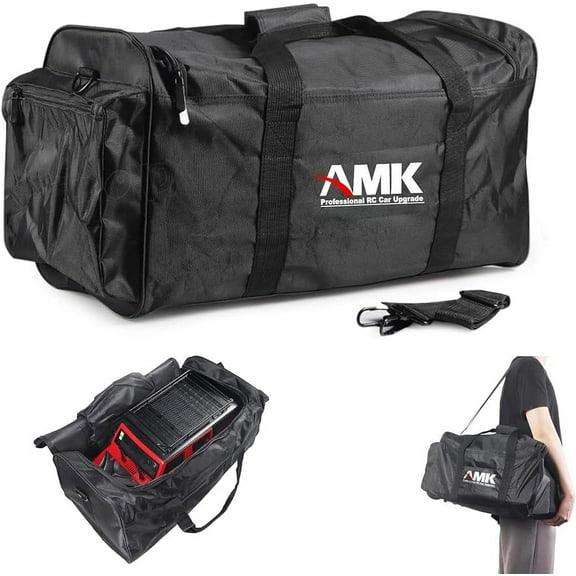 AMK Multipocket RC Car Duffel Bag Waterproof Storage Bag for 1/10 RC Crawler Drift Car Axial SCX10 90046 D90 TF2 MST Tamiya CC01 HSP