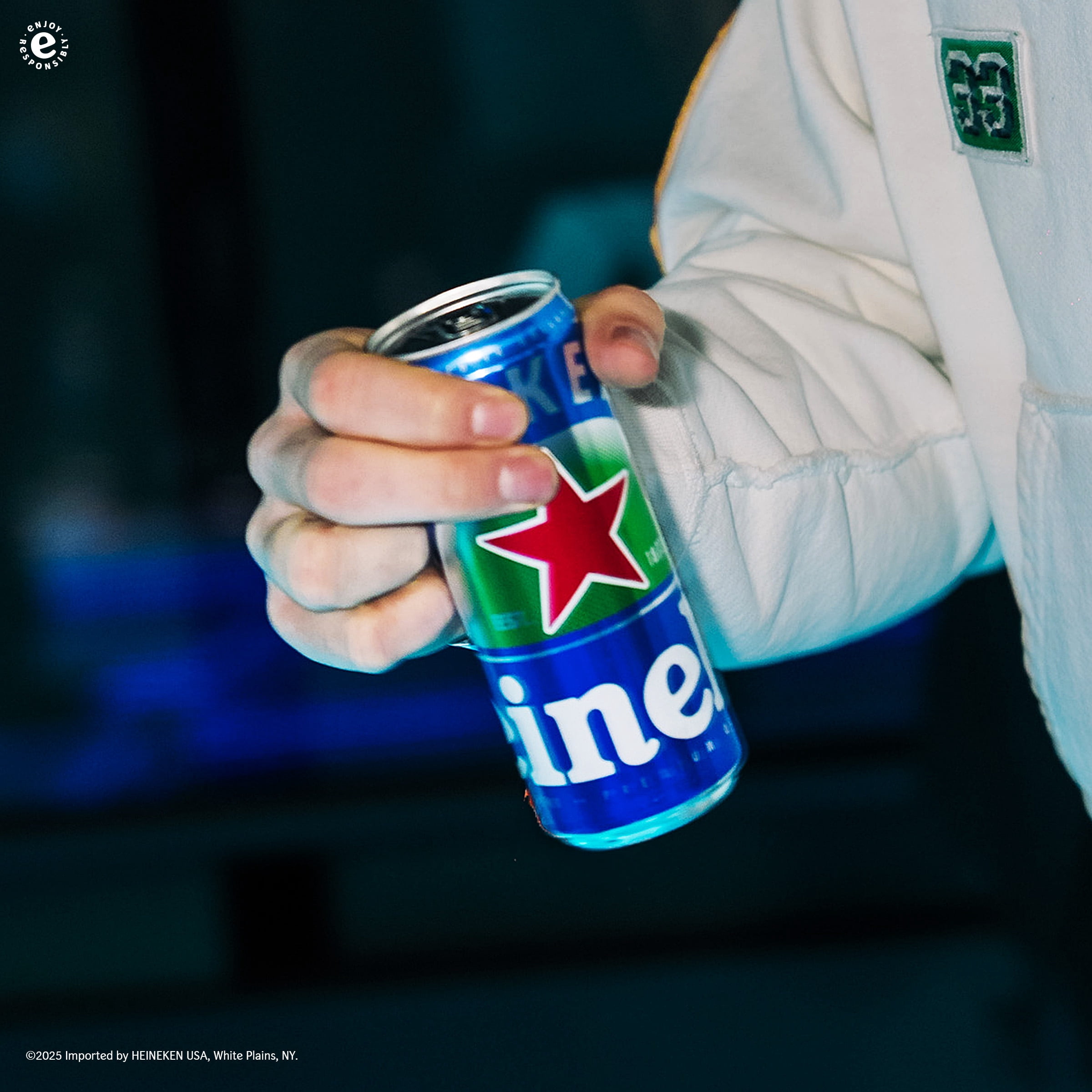 Heineken 0.0 Non-Alcoholic Netherlands Import Lager Beer, 12 pack, 11.2 fl oz Cans, 0.0% ABV