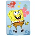 thumbnail image 1 of SpongeBob "Sea It All" Blanket, 1 of 3