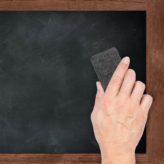 Raindrops  5 Pcs Magnetic Dry Erase Board Eraser Mini Whiteboard Erasers Grey