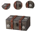 thumbnail image 6 of yuksok Jewelry Storage Box Gift Treasure Chest Box for Necklaces Bracelets Earrings Gray, 6 of 9