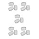 thumbnail image 2 of Vogacara 10 peines retorcidos para el cabello, peine tenedor de plástico con puntiagudos, herramientas de estilismo de joyería, Type2 NO2, 2 of 6