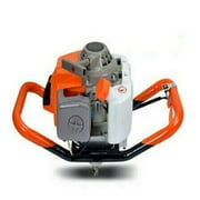 Flkoendmall 71CC Gas Powered Post Hole Digger Earth Auger Borer Fence Ground (No Drill Bit)