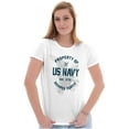 thumbnail image 4 of US Navy Property of Semper Fortis Women's T Shirt Ladies Tee Brisco Brands L, 4 of 5