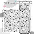 thumbnail image 5 of Baseball Doodle Pattern Toddler Nap Mats for Kids Preschool,Sleeping Mat Bag or Kids,Toddler Sleeping Bag,Toddler Nap Mat or Daycare, 5 of 6