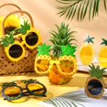 thumbnail image 2 of Gafas de sol Kanayu Pineapple Luau Party Tropical, 24 pares, 2 of 6
