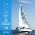 thumbnail image 2 of Bocina neumática para barcos AIMSEIZE Mini Loud, 115 dB, 40 g, 805 m, 2 of 7