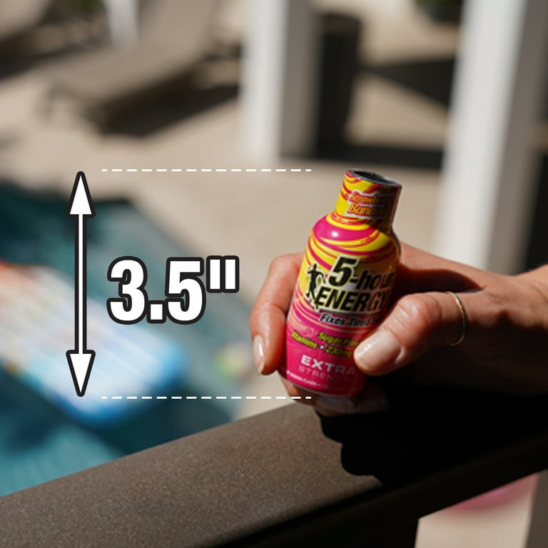 5-hour ENERGY Shot, Extra Strength, Strawberry Banana, 10 Count