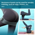 thumbnail image 6 of Anti-Slip Resistance Hip Booty Bands Squat Glute Workout Non-slip Trainer Thick Stretch Fitness Strips Loops Yoga Equipment (Gray), 6 of 7