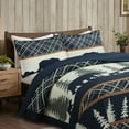 thumbnail image 5 of 3-Piece Rustic Cabin Lodge Quilt Set Country Bear Bedspread with Matching Shams ME504, 5 of 7