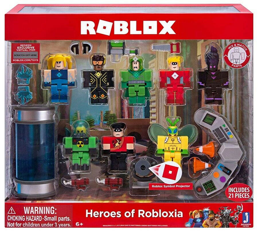 Heroes Of Robloxia Action Figure 8 Pack Walmart Com Walmart Com